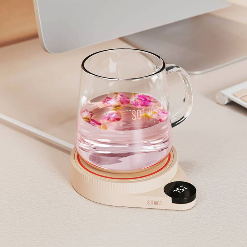 Heated Pad Electric - ที่อุ่นแก้วกาแฟแบบใหม่ แผ่นรองแก้วอุ่นร้อนแบบควบคุมอุณหภูมิ เครื่องทำชา แผ่นทำความร้อนไฟฟ้า 3 ระดับ
