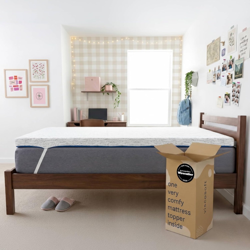 Memory Foam Topper - ที่นอนเมมโมรี่โฟมขนาด 3 นิ้ว รุ่น Twin XL,