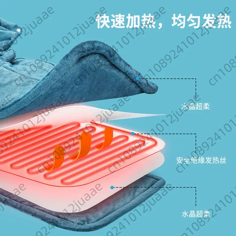 ผ้าห่มไฟฟ้าสำหรับฤดูหนาว ผ้าคล - Heated Pad Electric บทวิจารณ์และราคา