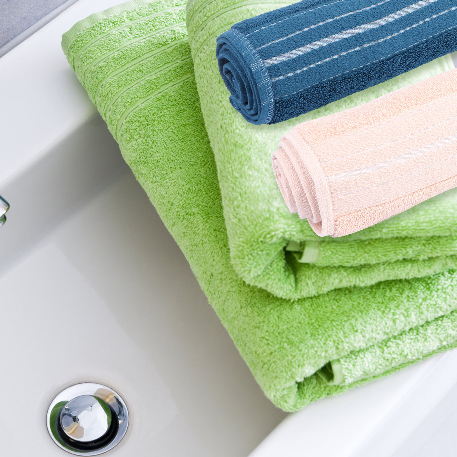 ผ้าเช็ดหน้าสำหรับล้างหน้า 1 ชิ - Home Textiles Pakistan บทวิจารณ์และราคา