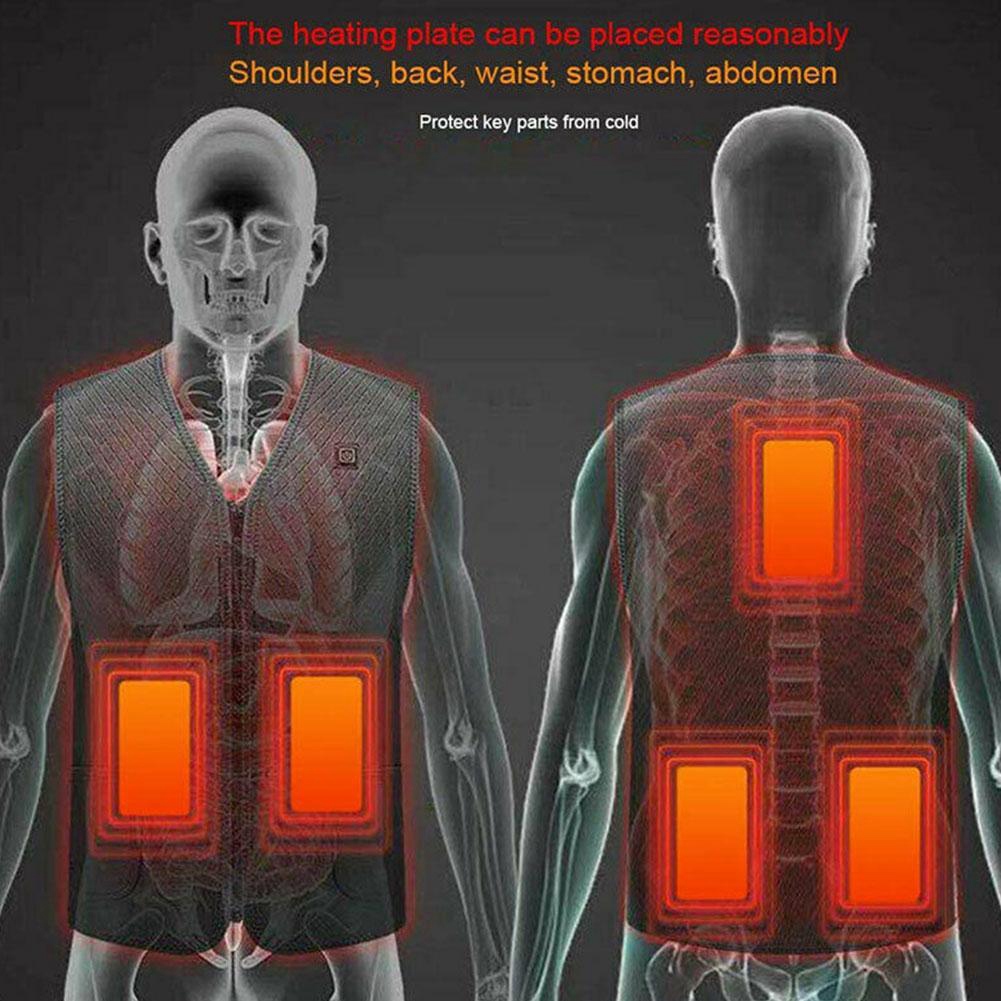 AB68 USB เสื้อผ้าเครื่องทําควา - Heated Pad Electric บทวิจารณ์และราคา