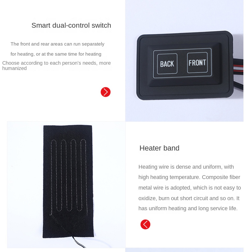 AB68 USB เสื้อผ้าเครื่องทําควา - Heated Pad Electric บทวิจารณ์และราคา