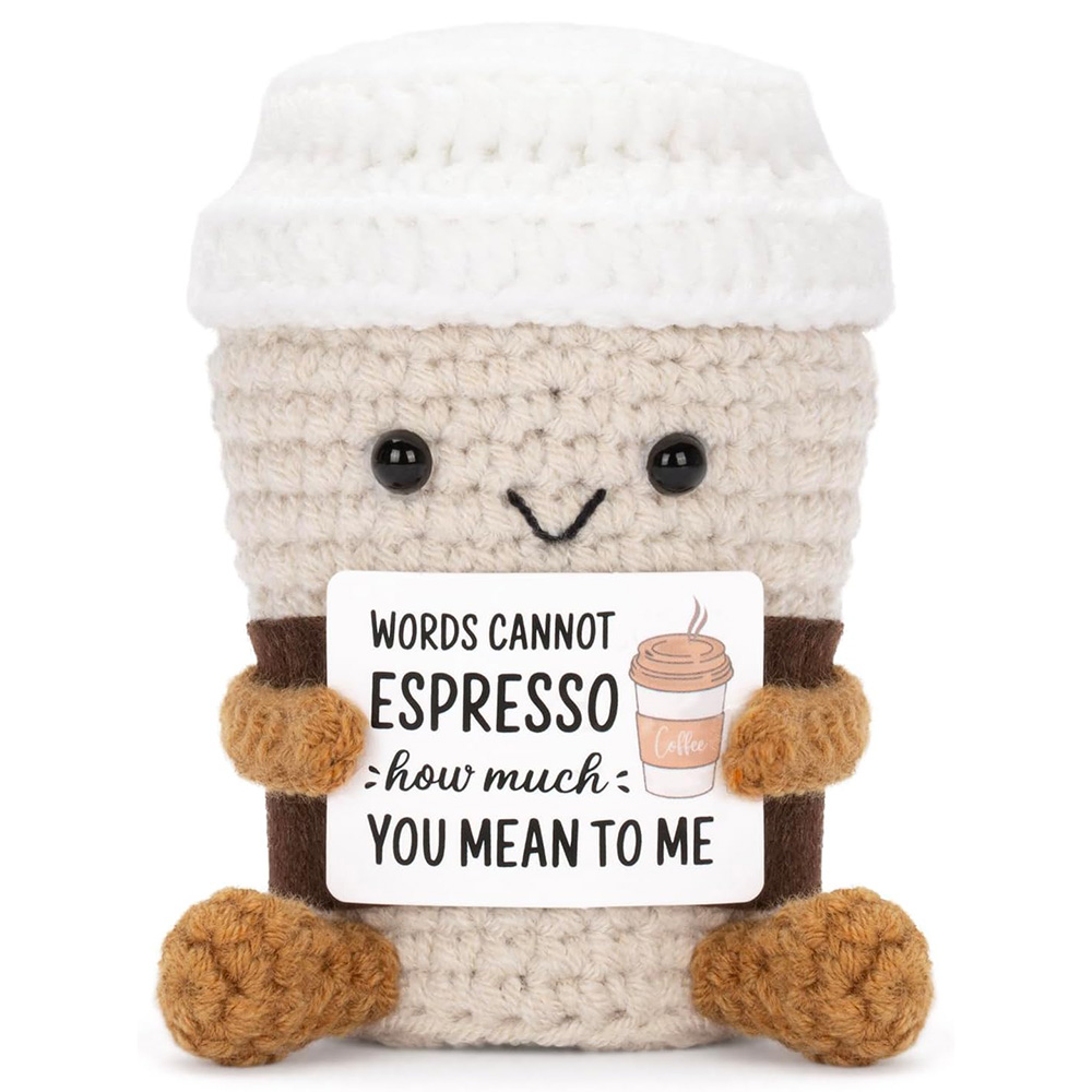 ตลกโครเชต์อารมณ์สนับสนุนกาแฟตุ - Home Textiles Europe บทวิจารณ์และราคา