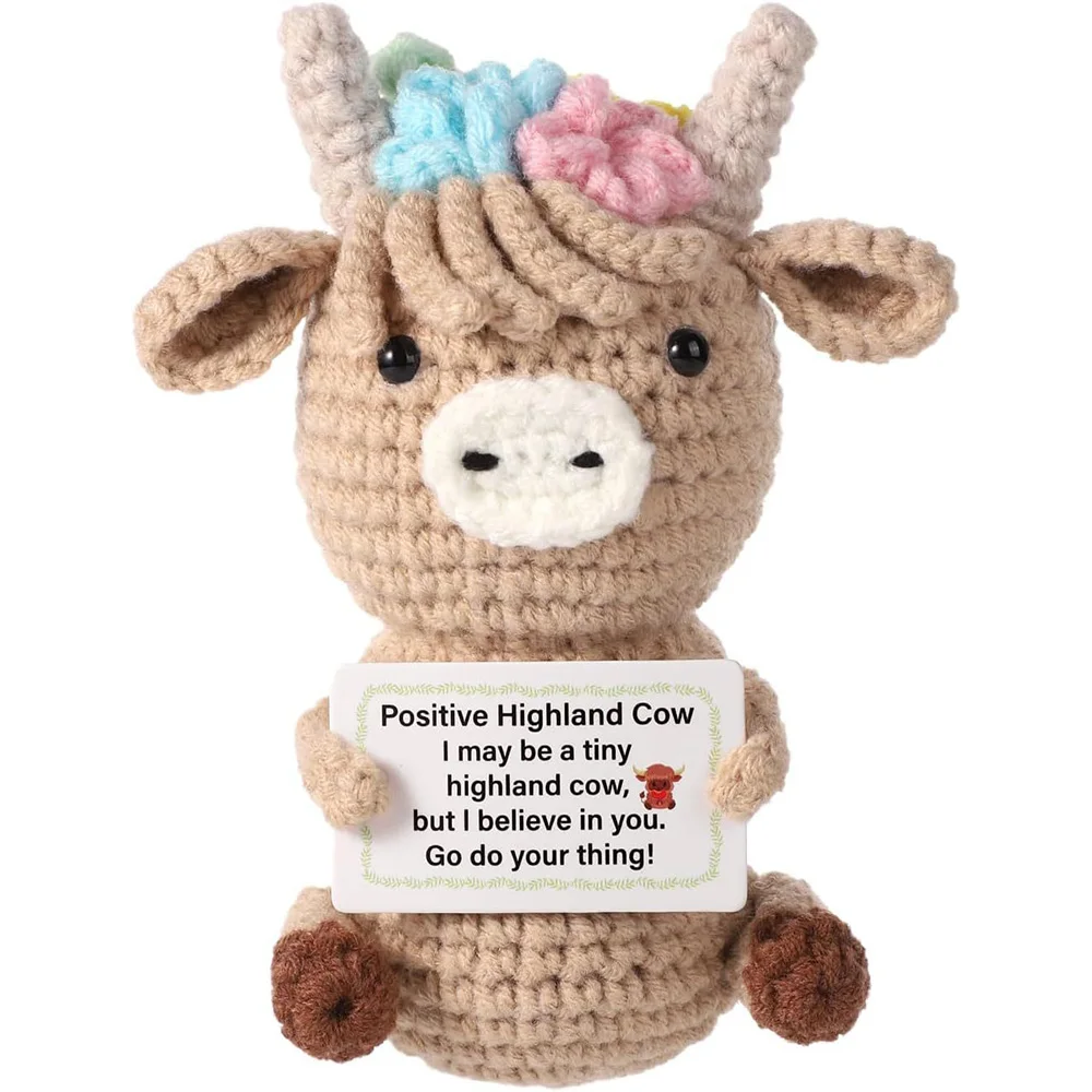 ตุ๊กตาวัวถักโครเชต์ ของตกแต่งโ - Home Textiles Europe บทวิจารณ์และราคา