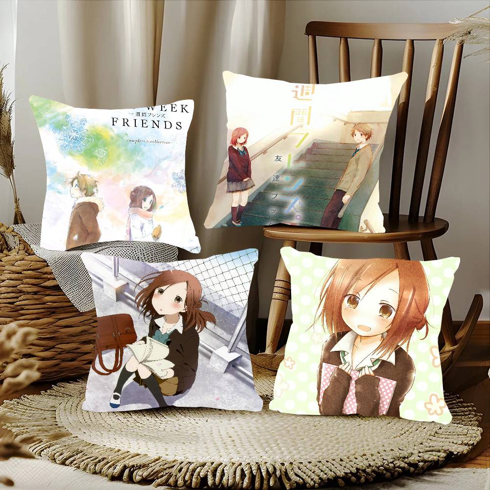 ปลอกหมอนอนิเมะ One Week Friend - Home Textiles Week บทวิจารณ์และราคา