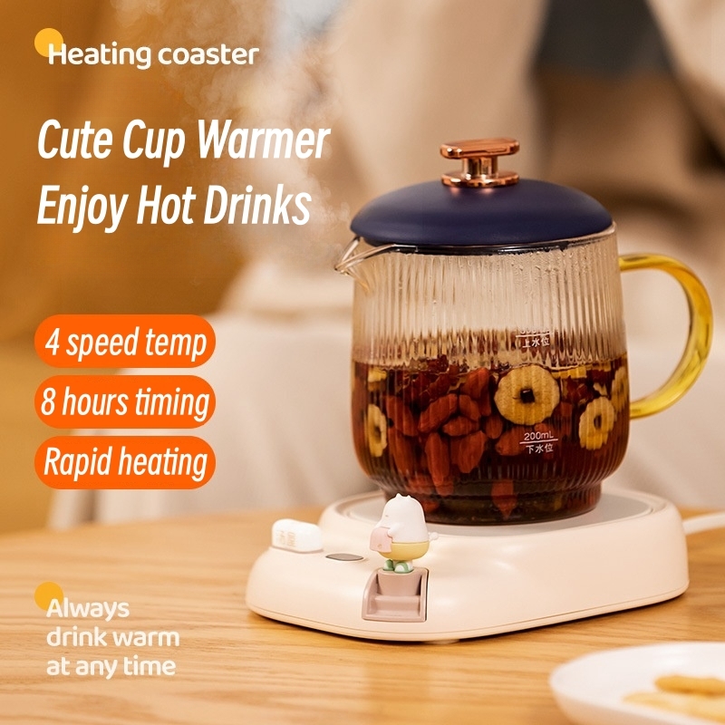 40W แก้วกาแฟอุ่นถ้วยเครื่องทํา - Heated Pad Electric บทวิจารณ์และราคา