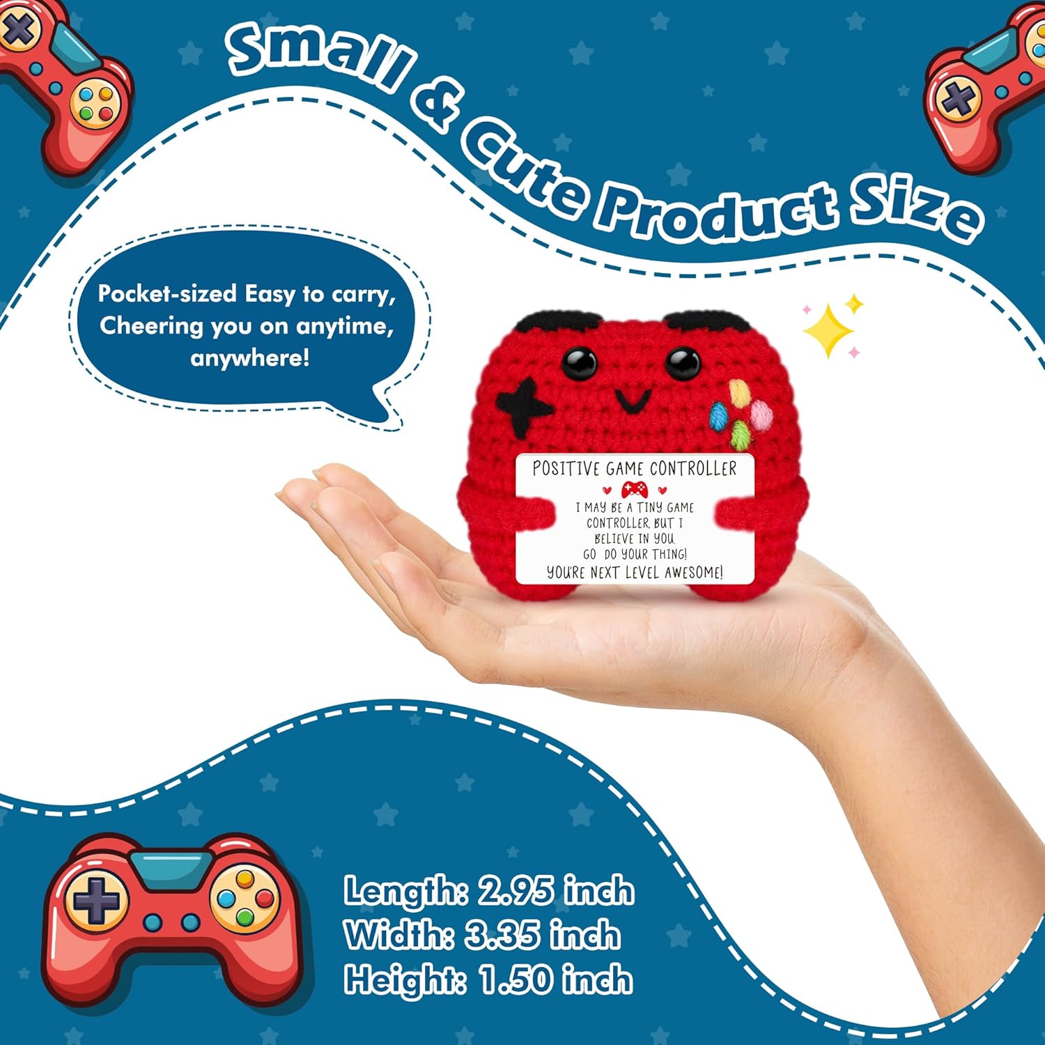 ตุ๊กตาถักโครเชต์รูปจอยเกมส์ สน - Home Textiles Europe บทวิจารณ์และราคา