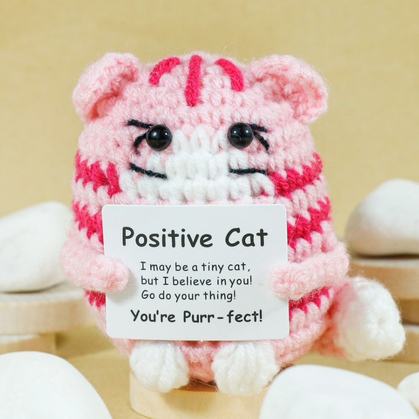 ตุ๊กตาแมวถักโครเชต์ตลกๆ พร้อมก - Home Textiles Europe บทวิจารณ์และราคา