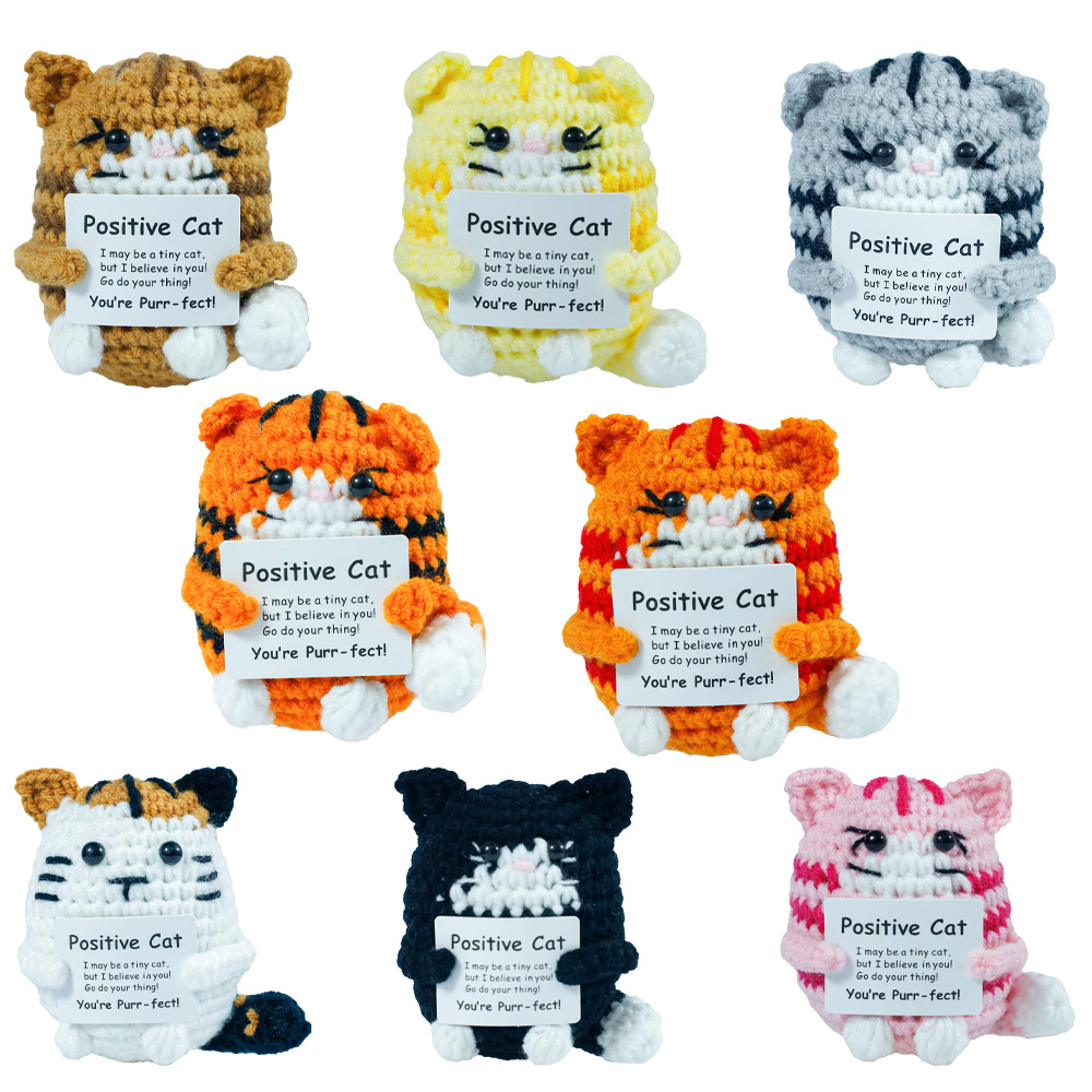 ตุ๊กตาแมวถักโครเชต์ตลกๆ พร้อมก - Home Textiles Europe บทวิจารณ์และราคา