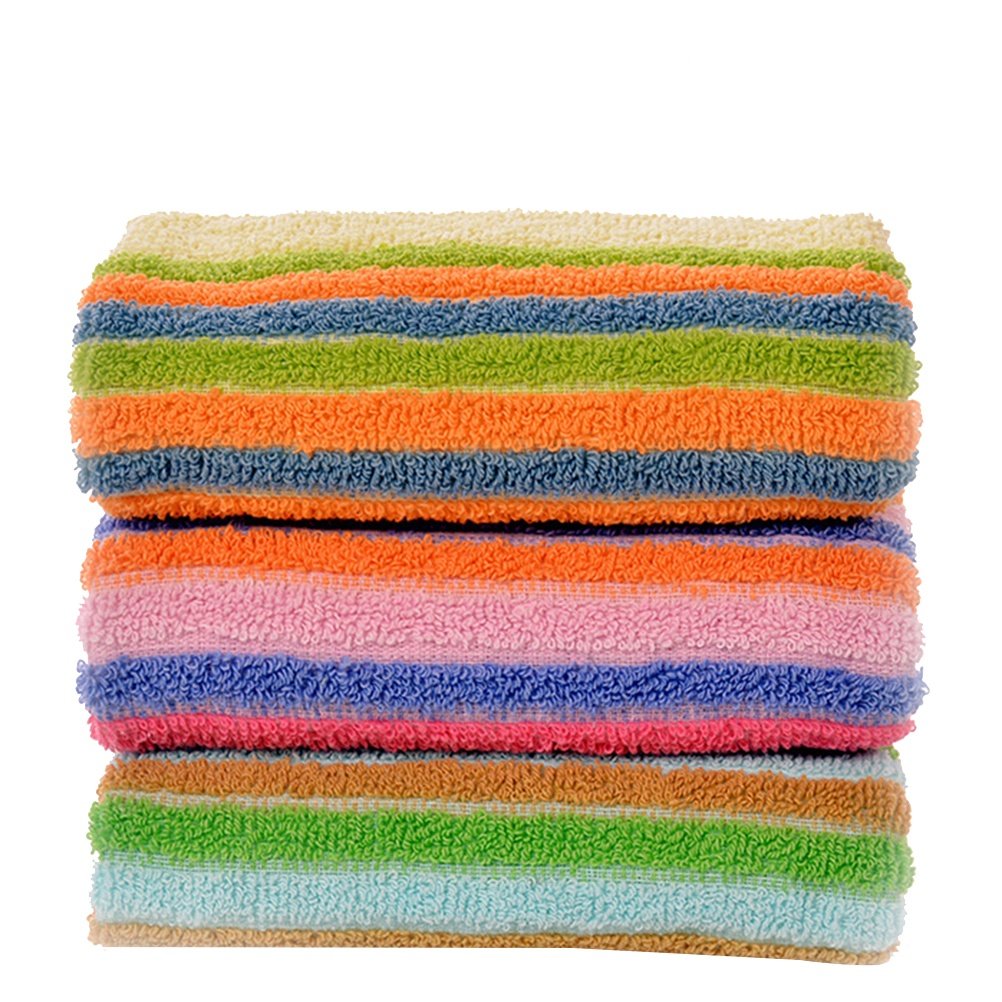 ผ้าขนหนูผ้าฝ้ายพรีเมี่ยม 12 ชิ - Home Textiles Pakistan บทวิจารณ์และราคา
