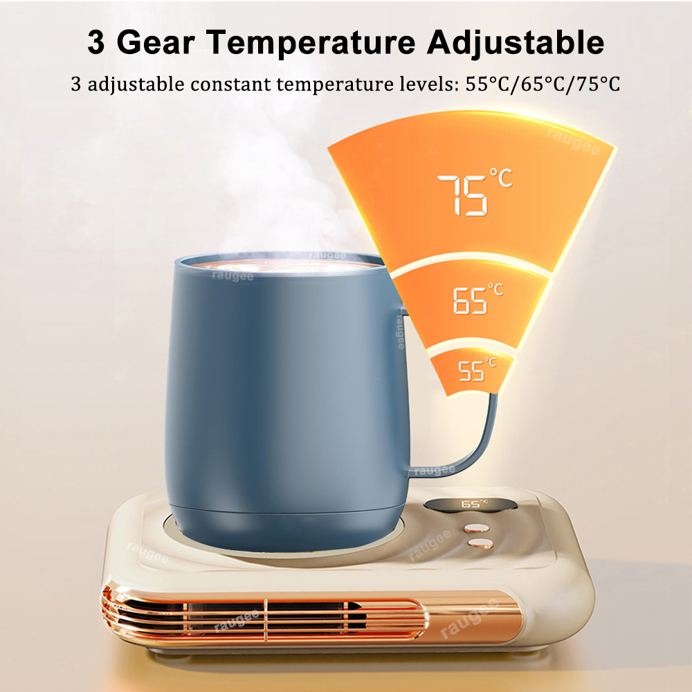 เครื่องอุ่นแก้วมินิ 2 in 1 พัด - Heated Pad Electric บทวิจารณ์และราคา
