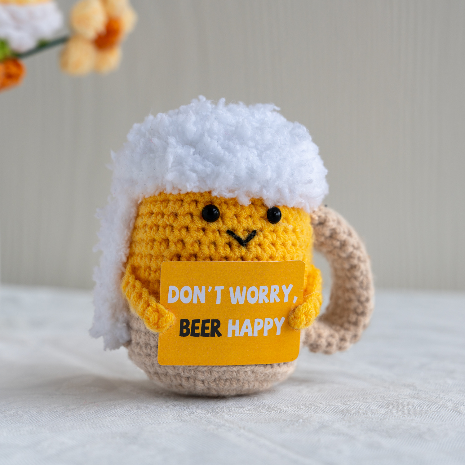 Funny Crochet Emotional Suppor - Home Textiles Europe บทวิจารณ์และราคา