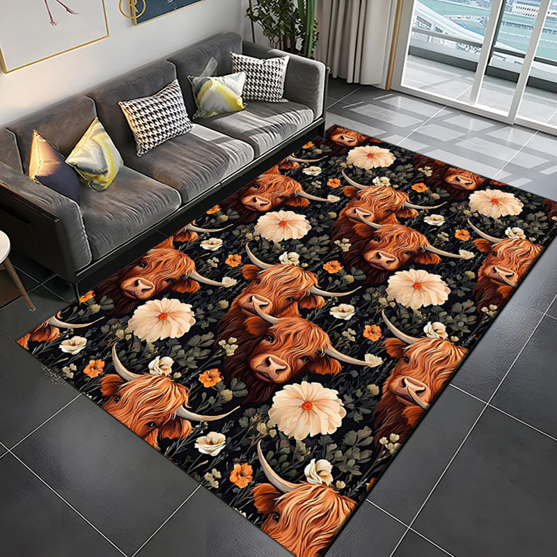พรมปูพื้นลายคริสตัลกำมะหยี่เนื - Highland Home Textiles บทวิจารณ์และราคา