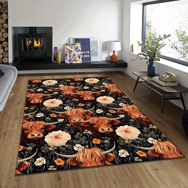 พรมปูพื้นลายคริสตัลกำมะหยี่เนื - Highland Home Textiles บทวิจารณ์และราคา