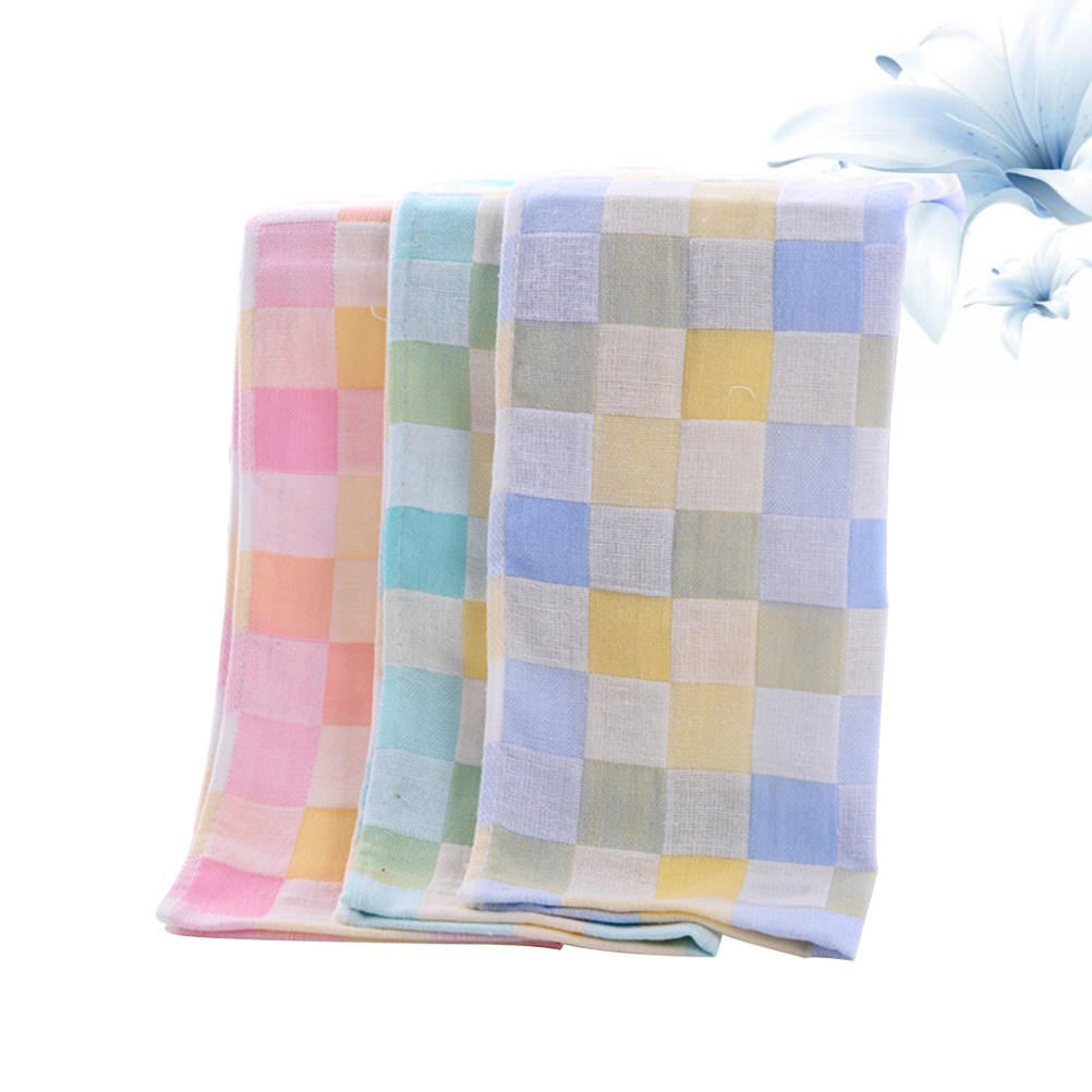 ผ้าขนหนูผ้าฝ้ายพรีเมียม 3 ชิ้น - Home Textiles Pakistan บทวิจารณ์และราคา