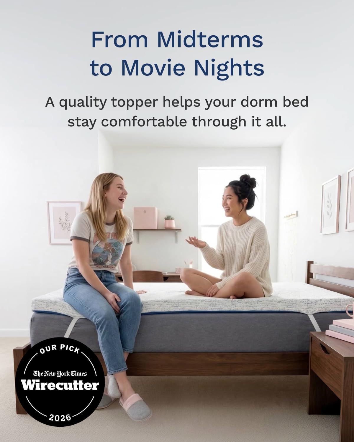 ที่นอนเมมโมรี่โฟมขนาด 3 นิ้ว ร - Memory Foam Topper บทวิจารณ์และราคา