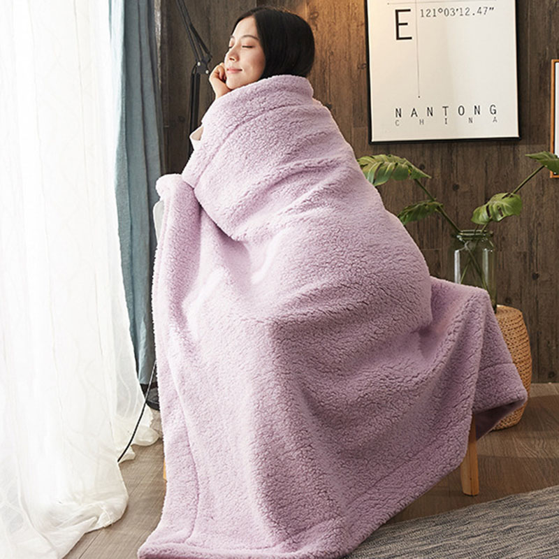 ผ้าห่มแฟชั่นขนปุยสองชั้น อุ่นส - Home Textiles Europe บทวิจารณ์และราคา