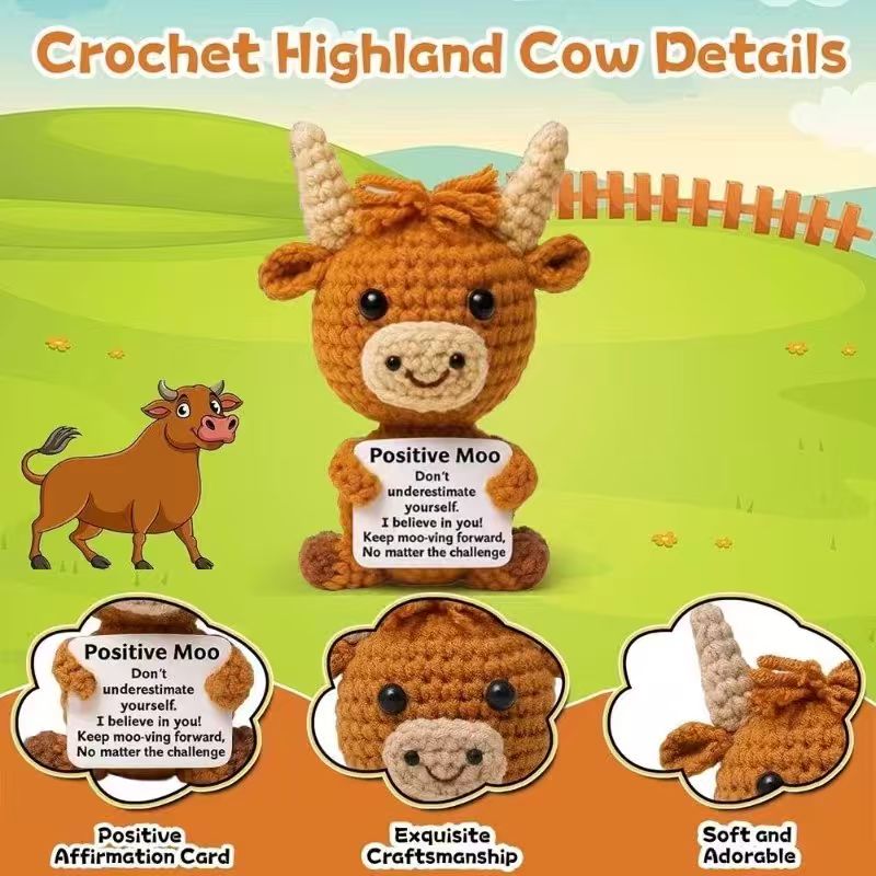 ตุ๊กตาโคไฮแลนด์น่ารัก ให้กำลัง - Highland Home Textiles บทวิจารณ์และราคา