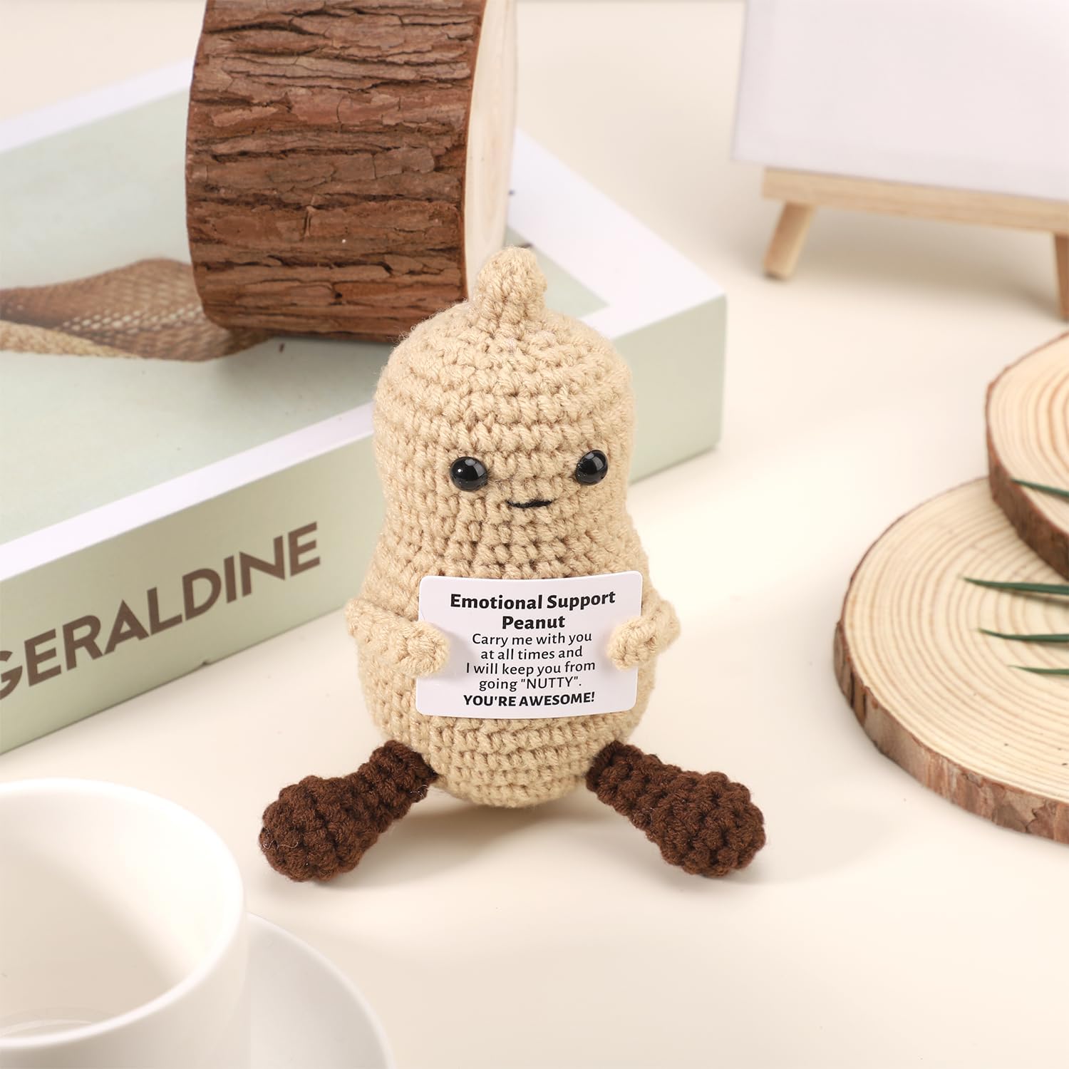 ของตกแต่งถักรูปถั่วลิสงแฮนด์เม - Home Textiles Europe บทวิจารณ์และราคา