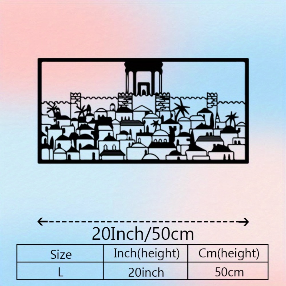 CIFBUY งานศิลปะติดผนังโลหะ รูป - Home & Hotel Textiles Private Limited บทวิจารณ์และราคา
